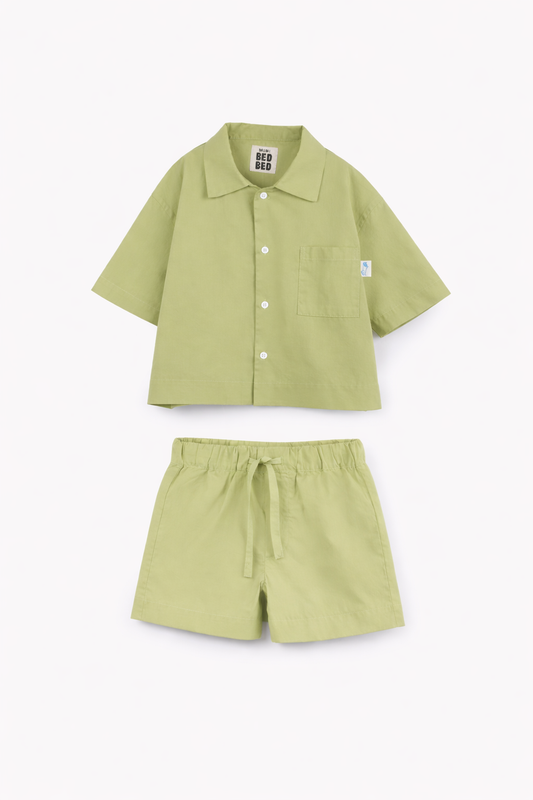 Kids poplin summer pyjama set