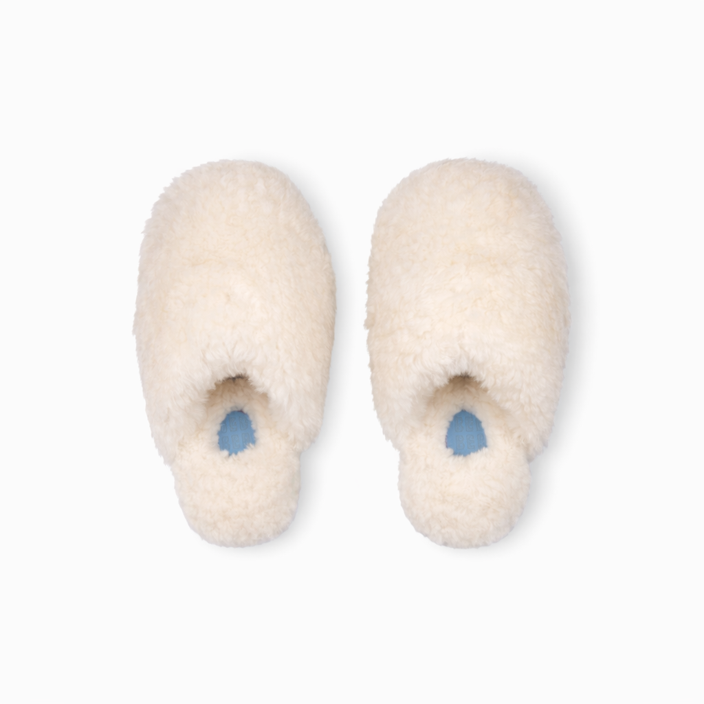Sheepskin house slippers - Kid