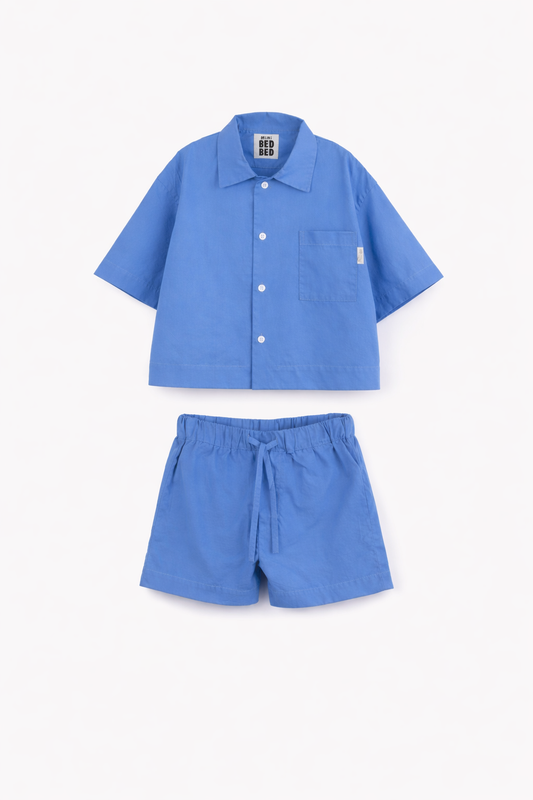 Kids poplin summer pyjama set